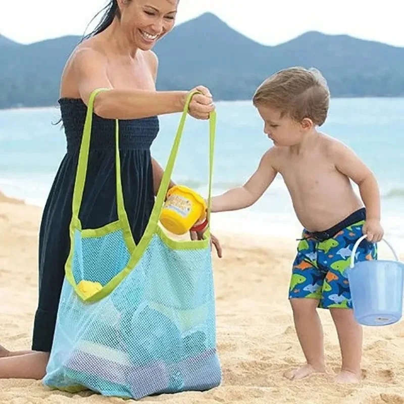 Beach Towel Large - 1/3pcs Protable Beach Bag Anti-sand Net
