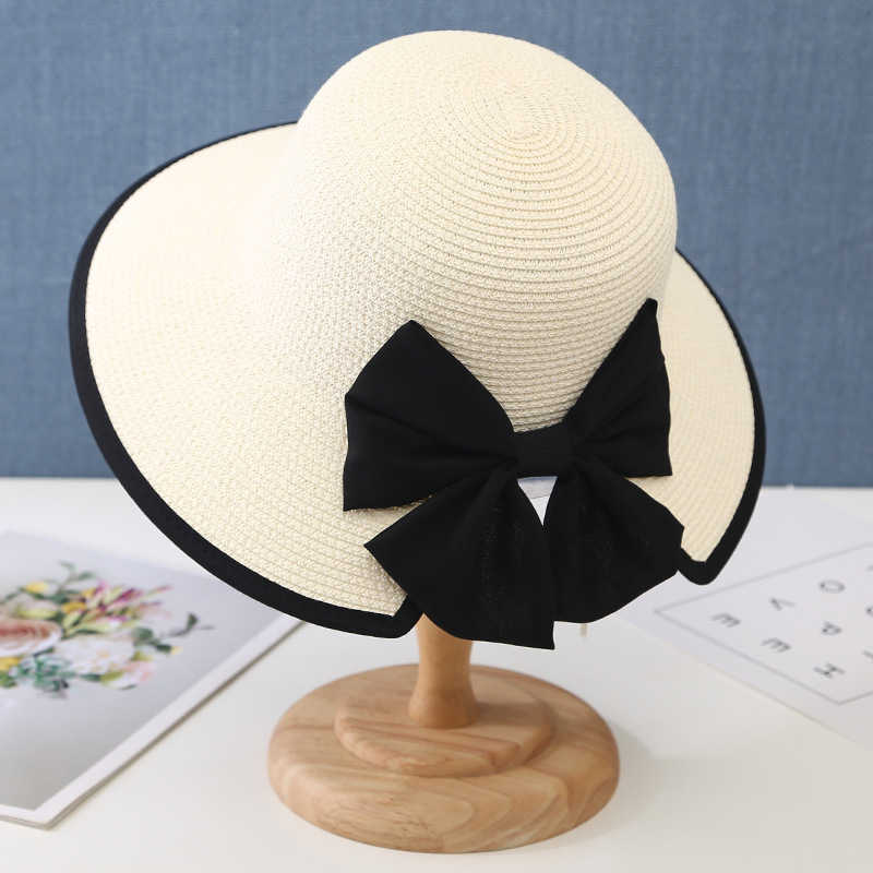 K189 Women's Hat Beach Hat Pan - Bucket Hat Straw ulasan dan harga
