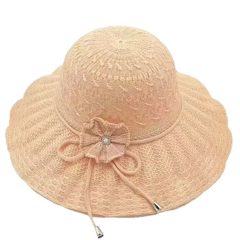 Bucket Hat Summer Sun Hat Wide - Bucket Hat Straw ulasan dan harga