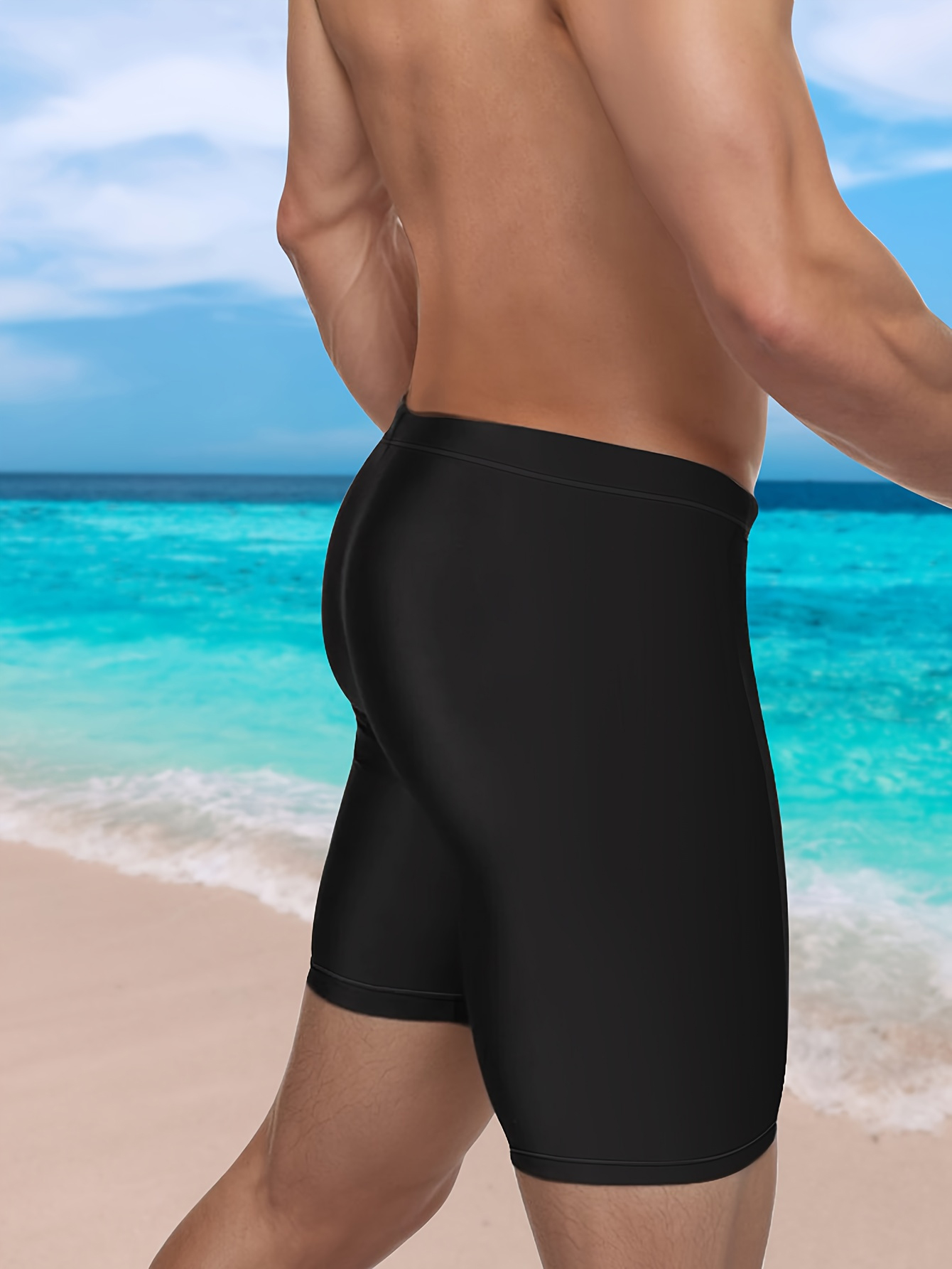 Casual Tight Printed Swim Trun - Swim Trunk Quick Dry ulasan dan harga