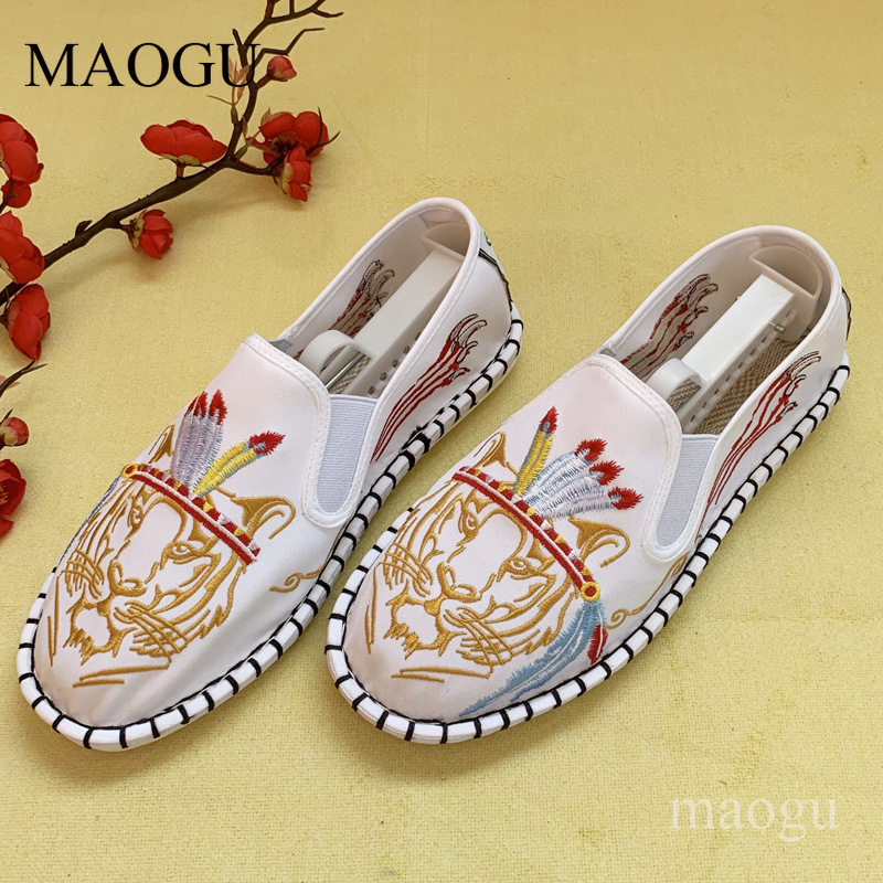 Unisex Chinese Style Embroider - Espadrille Slip On ulasan dan harga