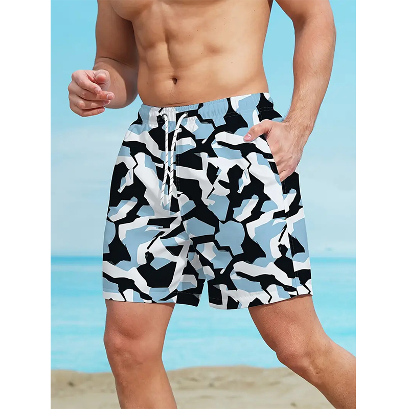 Funny Leopard Camouflage 3D Pr - Trunks Board Surf ulasan dan harga